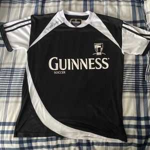 Black Guinness Soccer Jersey (medium)
